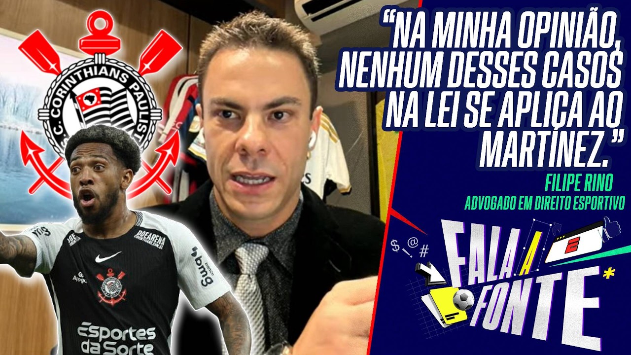 CORINTHIANS PODE RESCINDIR CONTRATO COM MARTÍNEZ? ADVOGADO EXPLICA A SITUAÇÃO | FALA A FONTE