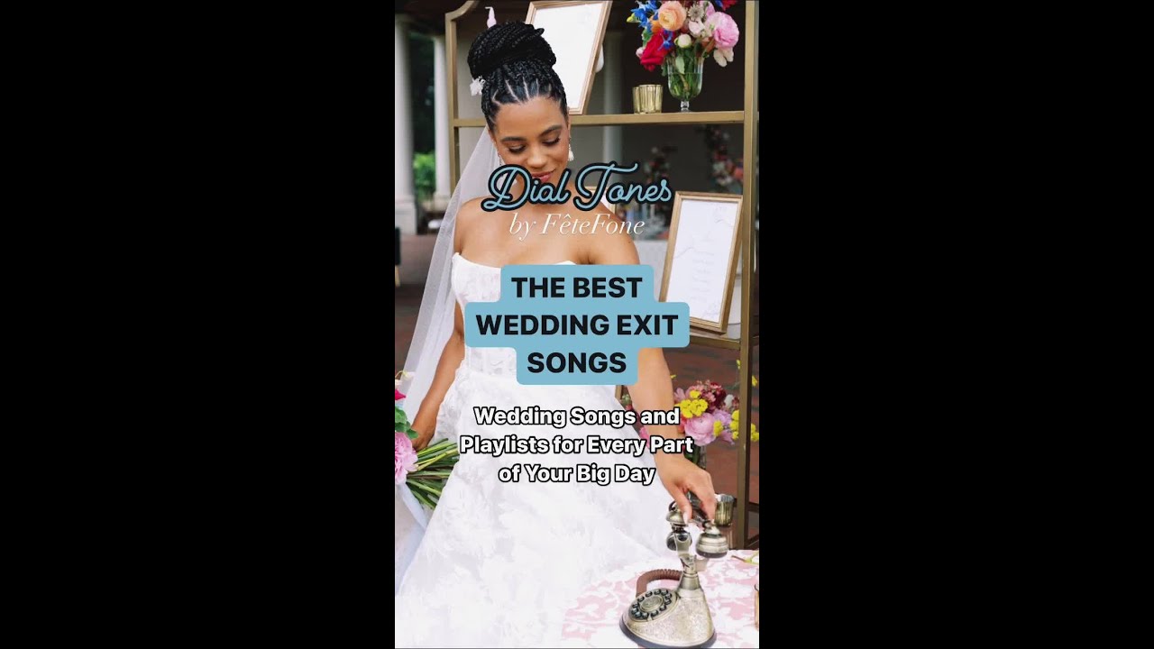 🎶✨ Wedding Exit Songs for the Perfect Send-Off! 💍🎉