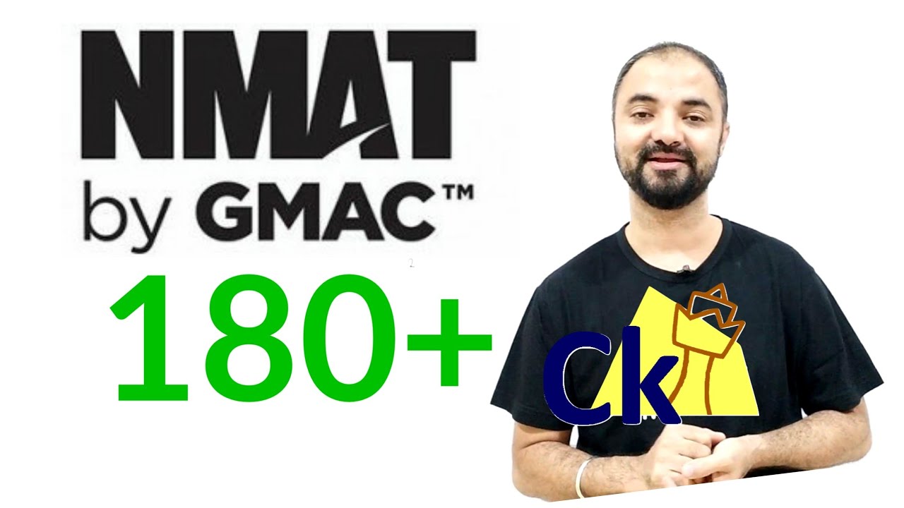 NMAT. Do not register till you score 180+.