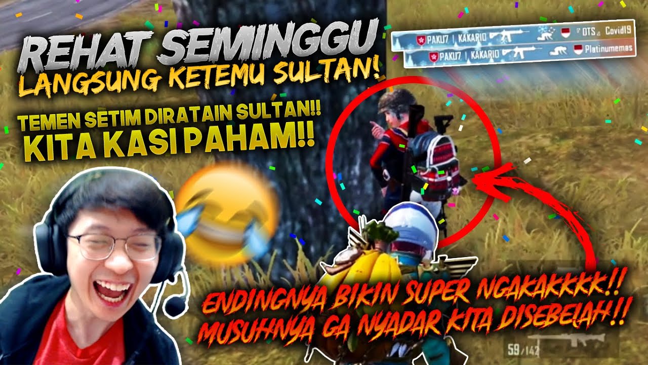 TEMEN RANDOM SAMPE NGAKAK!! KETEMU SULTAN KITA BABAT!! ENDINGNYA AUTO BIKIN KETAWA!!  | PUBG MOBILE