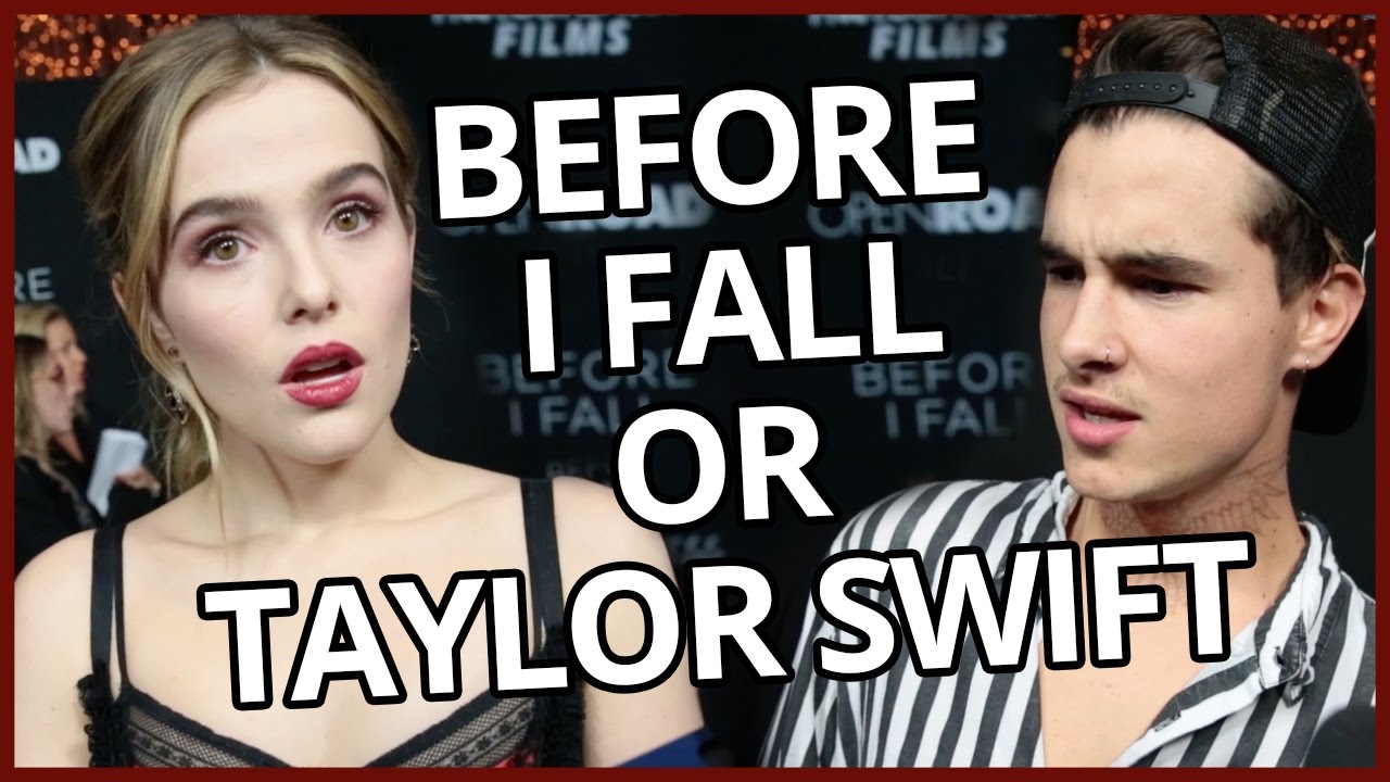 TAYLOR SWIFT VS BEFORE I FALL - Song Lyric or Line From Movie? w/ Kian Lawley & Zoey Deutch