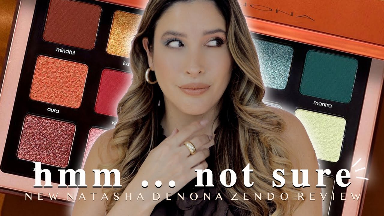 NATASHA DENONA ZENDO EYESHADOW PALETTE Swatches Review TONS OF COMPARISONS 2 LOOKS 1 PALETTE