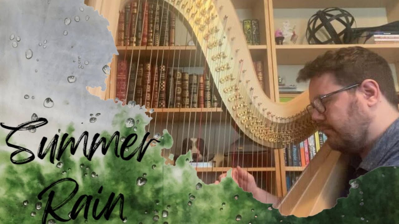 Summer Rain -  Relaxing Harp - Arr. Carol Kappas