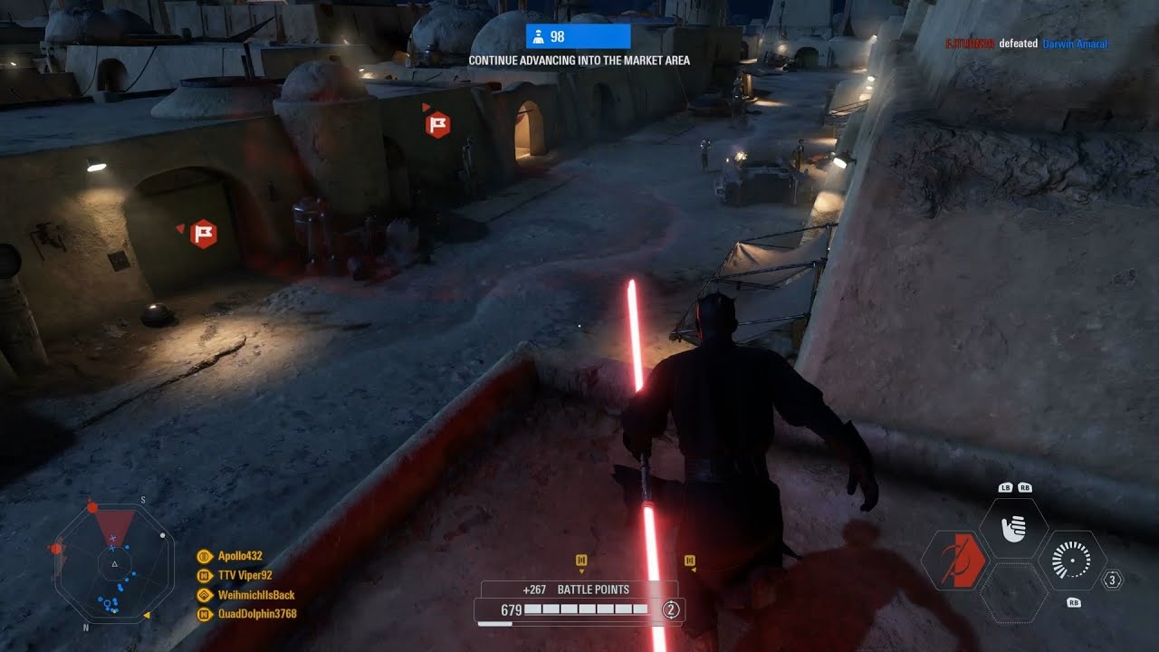 Star Wars Battlefront 2: Galactic Assault Gameplay (No Commentary)