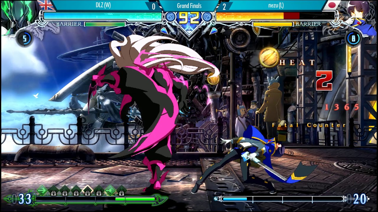 Revolution 2018 Blazblue Central Fiction (Grand Finals): DragonLordZ (SU) vs nezu (HIB)