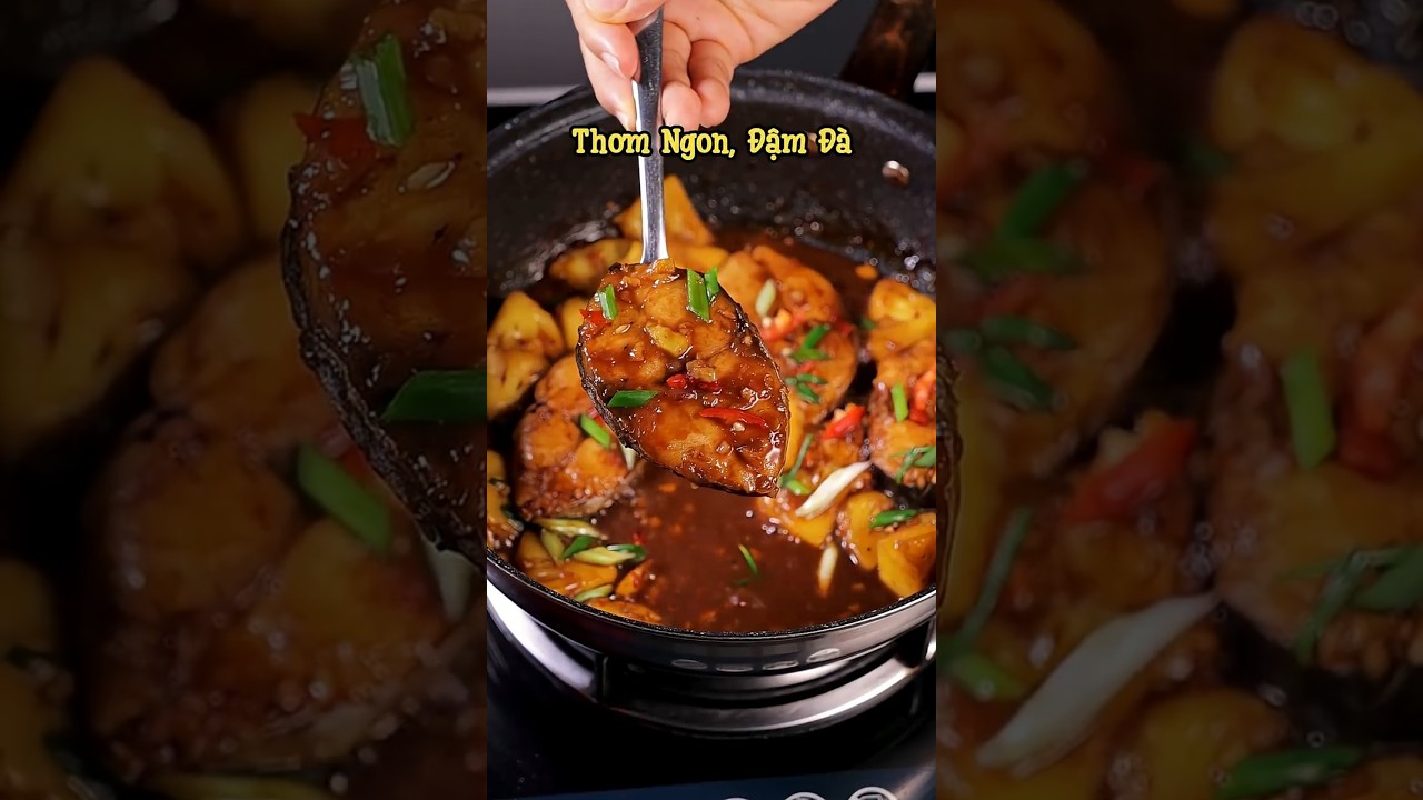 C&aacute; Thu Kho Thơm - C&aacute;ch Kho C&aacute; Thu Ngon, Nước Kho S&aacute;nh Kẹo