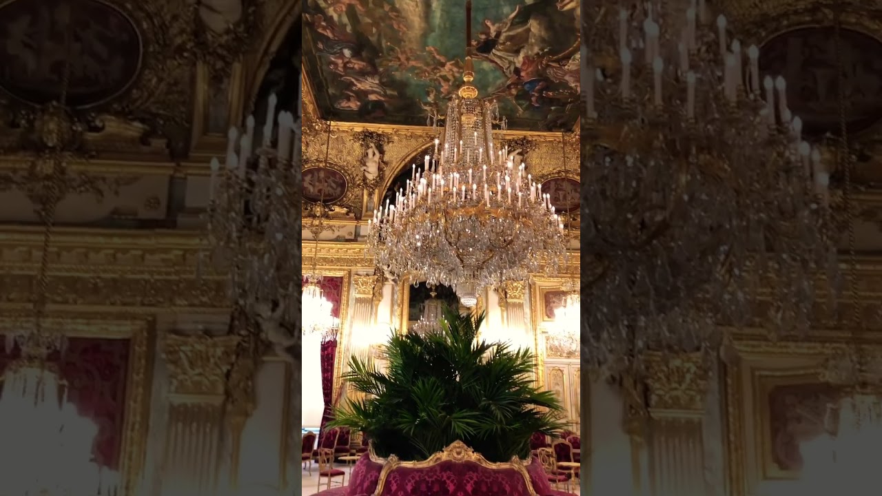 The lavish Grand Salon - The Napoleon III apartments in the Louvre - Paris