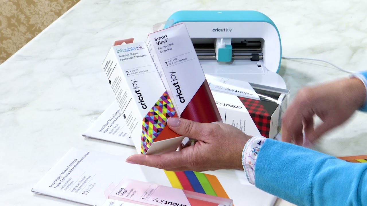 Cricut Joy Machine with Smart Vinyl and Infusible Ink