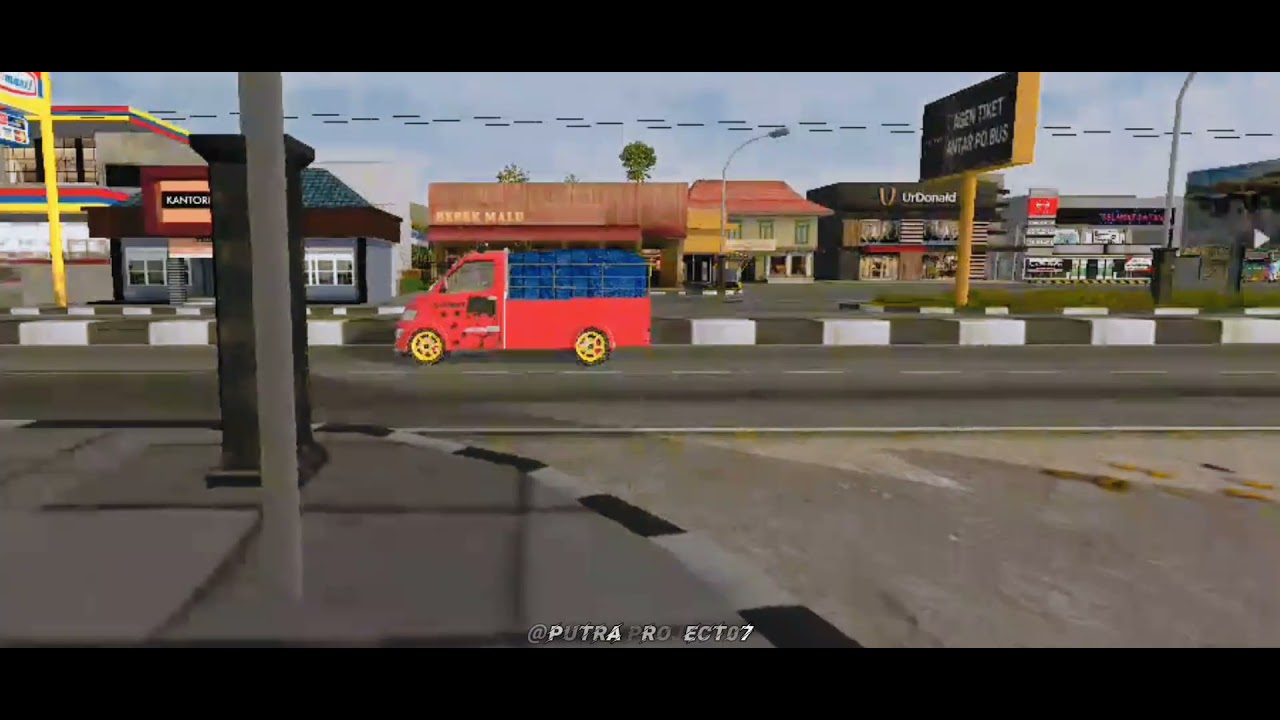 mod Bussid Gran Max Knalpot stereo / knalpot Viral  | BUSSID | Putra Project07