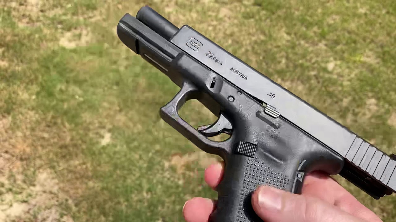 Glock 22 Pistol Gen 4 Review .40 caliber
