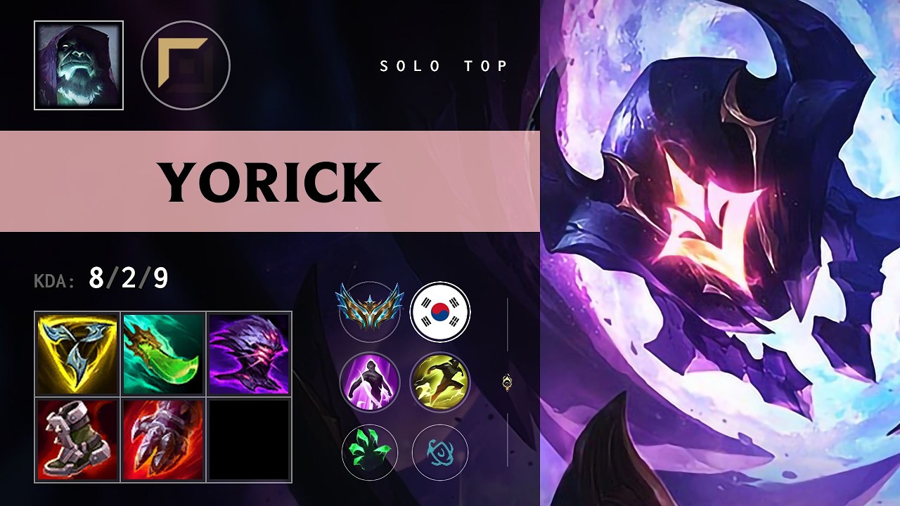 Yorick Top vs Jayce - KR Challenger Patch 26.14