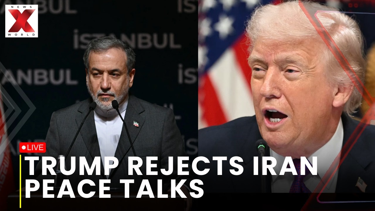 US-Iran War Live: Trump rejects Iran peace talks, warns leaders| NewsX World