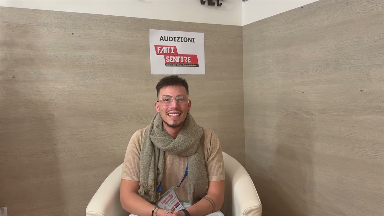 Fatti Sentire Festival 2025 - Intervista a Federico Minichelli con Alessia Fumagalli| Audizione Bari