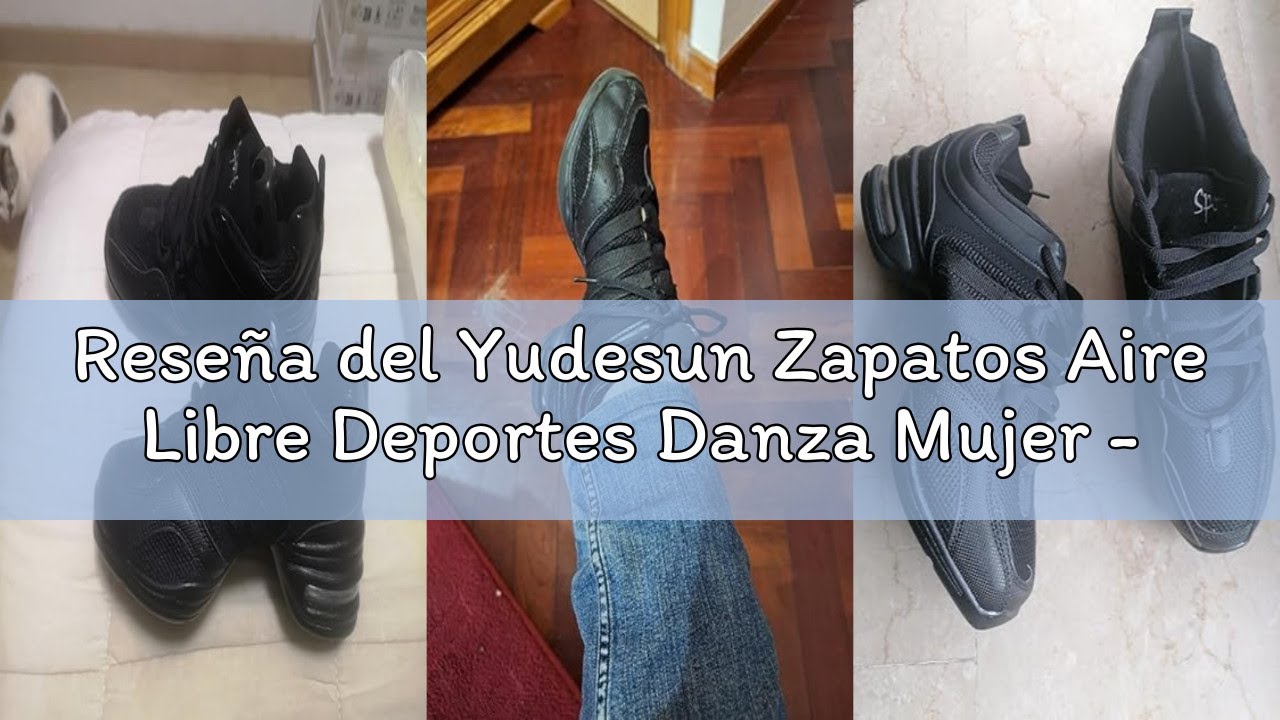 Reseña del Yudesun Zapatos Aire Libre Deportes Danza Mujer - Mujeres Lona Cordones Suela de Goma Zap