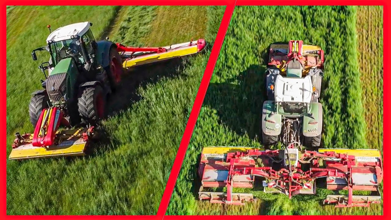 Pöttinger CROSS FLOW & NOVACAT Collector + FENDT 824 & 724 Vario