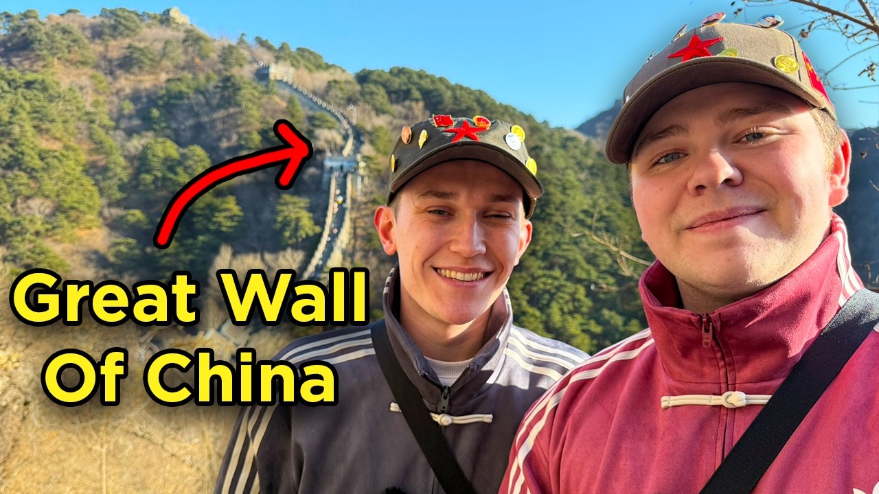 We Went To The Great Wall of CHINA (w/ AverageHarry)