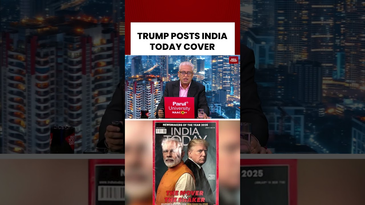 Donald Trump Shares India Today Magazine Cover Featuring Him & PM Modi | India-US