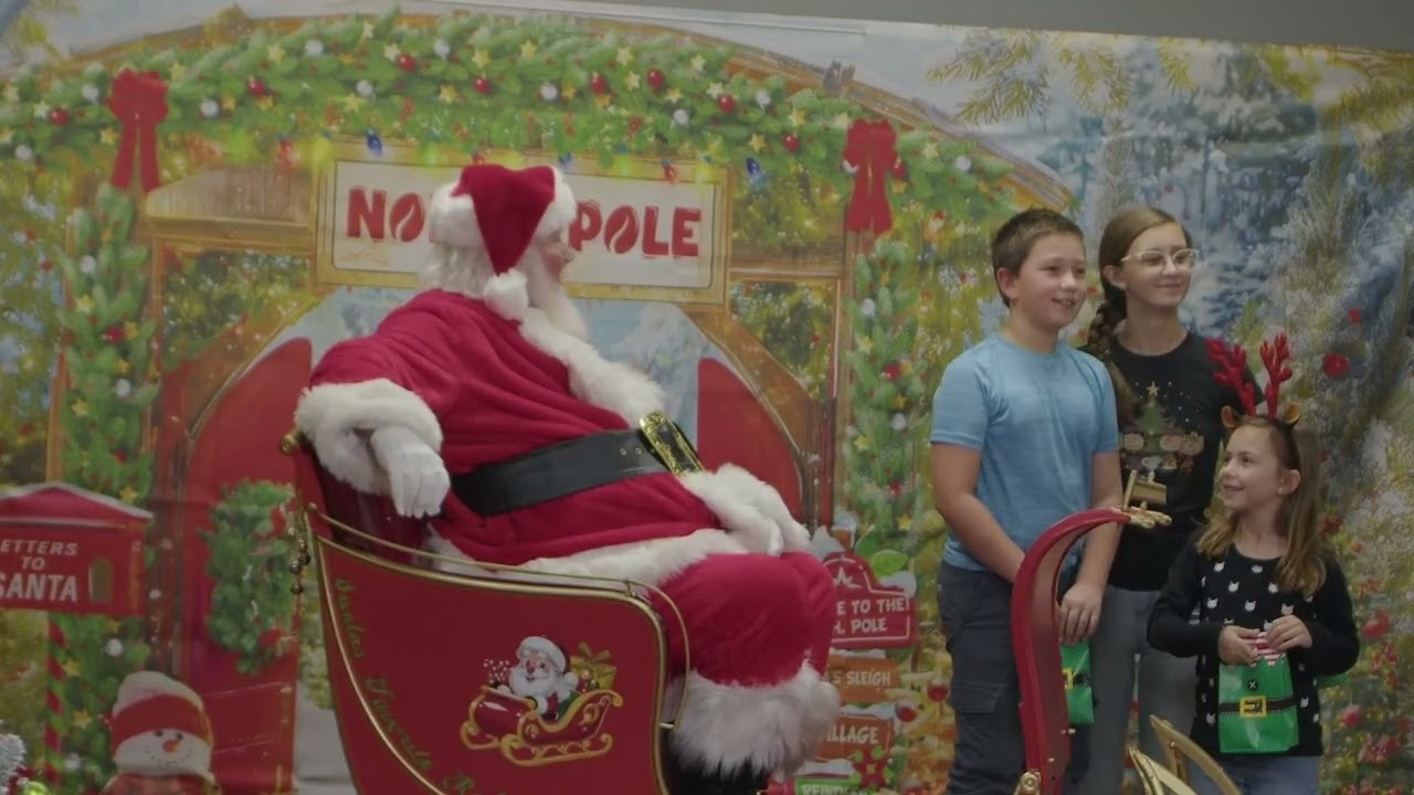 Santa and The Kids