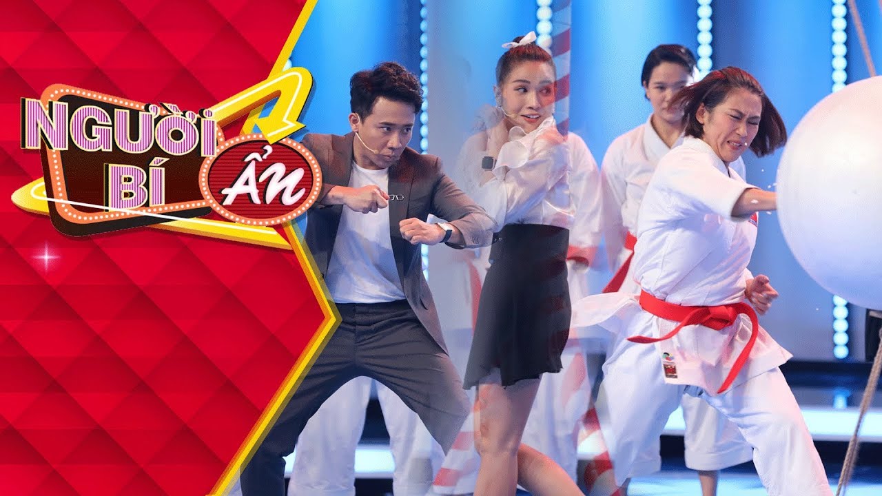 Trấn Thành, Khả Như thử sức đấm bóng cùng nữ hoàng Karate Việt Nam | Người Bí Ẩn 2019