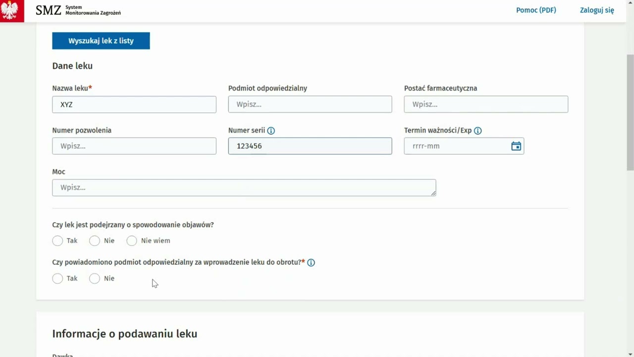Zgłaszanie zdarzeń niepożądanych dla produktów leczniczych weterynaryjnych