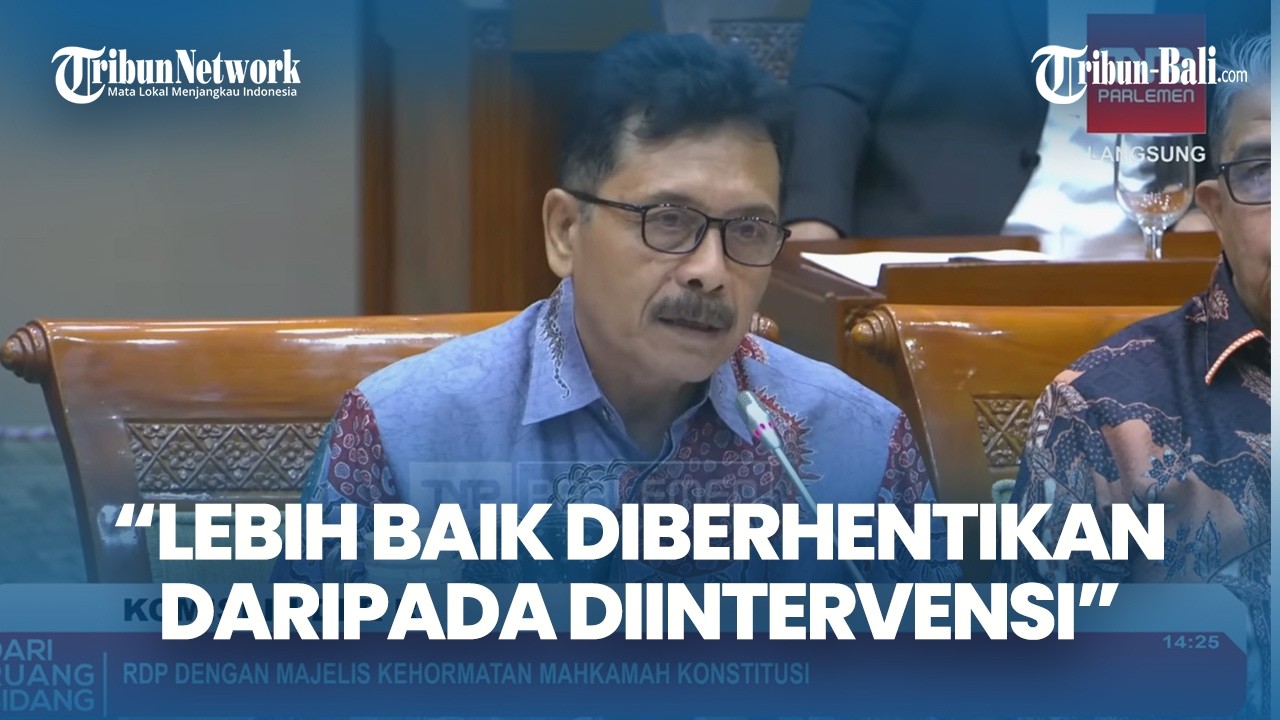 Polemik Pelapor Adies Kadir, Ketua MKMK Dewa Palguna Pilih Mundur daripada Buka Nama!