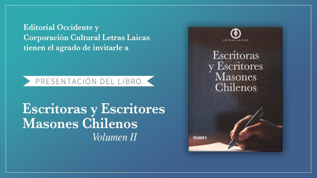 Presentación del libro: Escritoras y Escritores Masones Volumen II