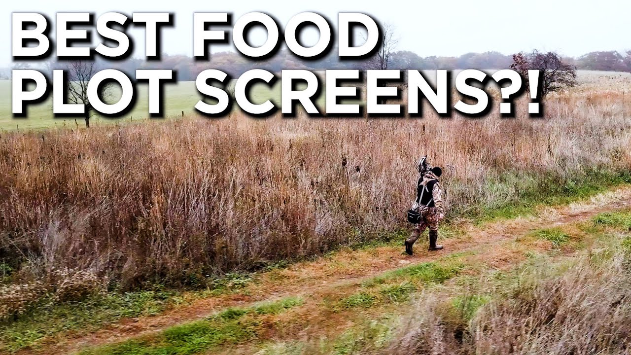 The BEST Screens For Food Plots?!? | It's Not What You Think!