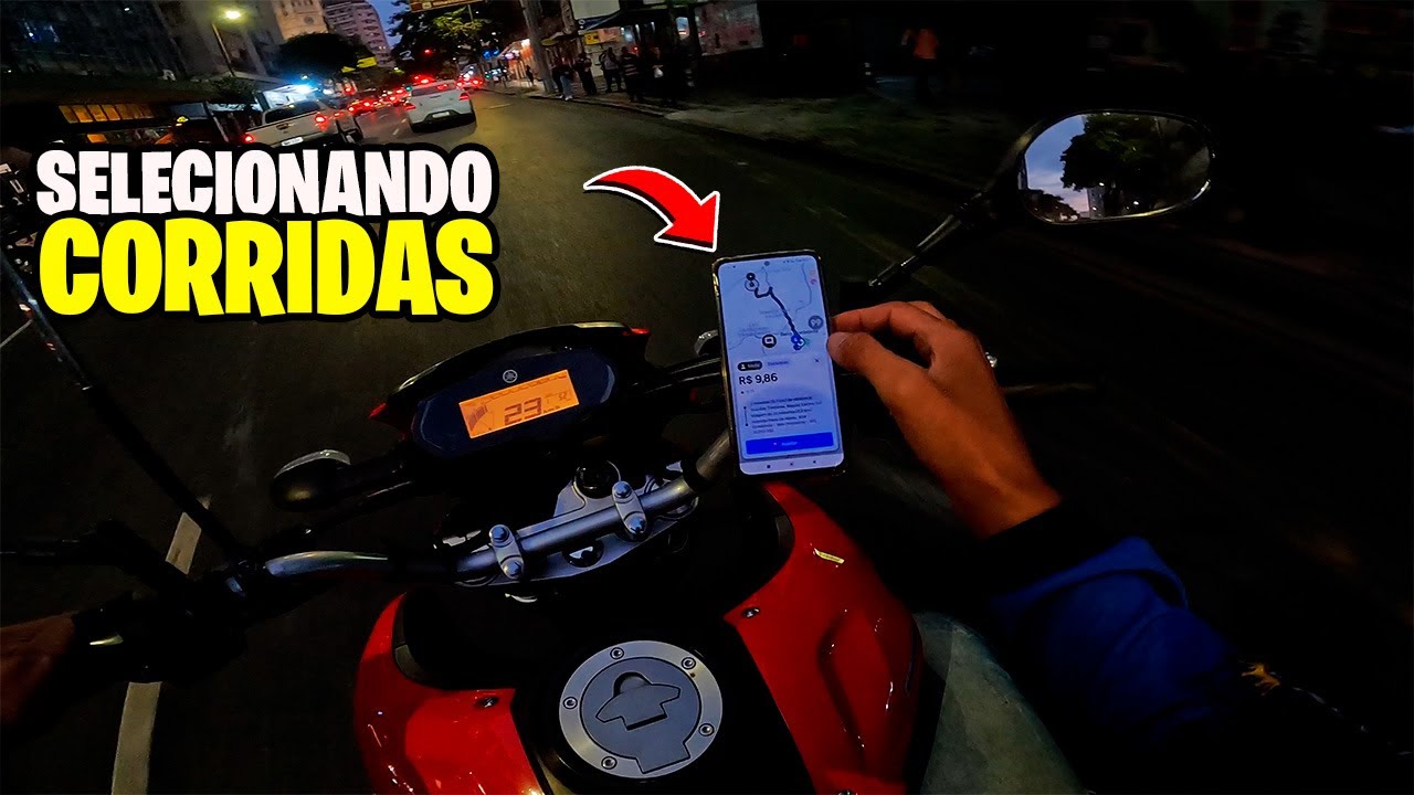2X1  FAZENDO UBERMOTO  COM CORRIDAS SELECIONADAS