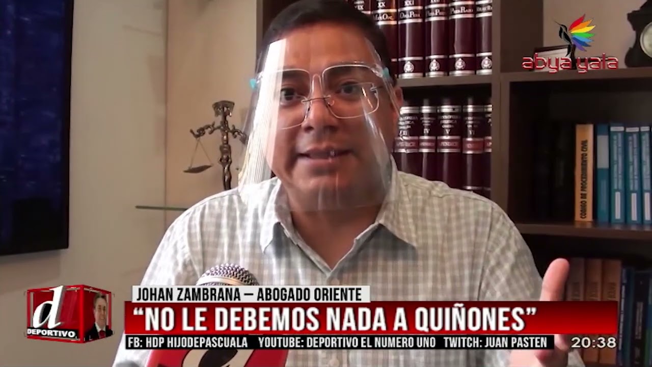 💥 Abogado de Oriente Petrolero: 'No le debemos nada a Qui&ntilde;onez'