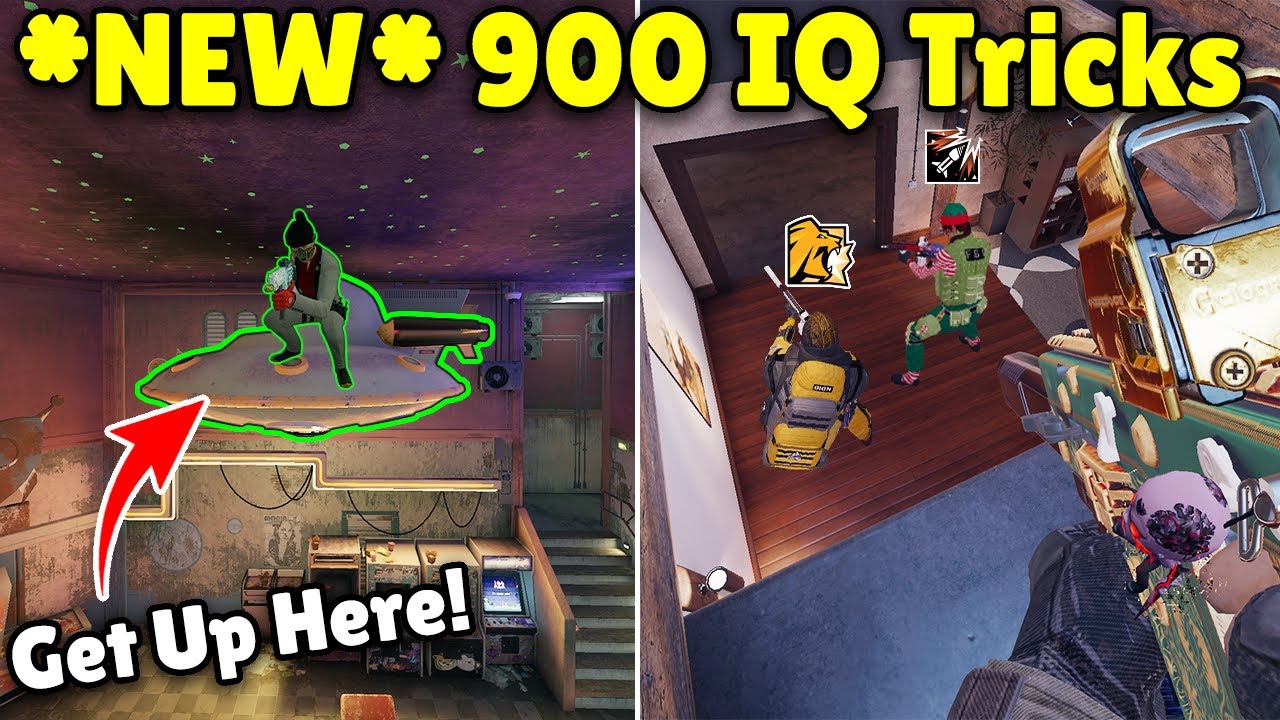 The *NEW* 900 IQ Tricks To Reach Those Hiding Spots! - Rainbow Six Siege Deadly Omen