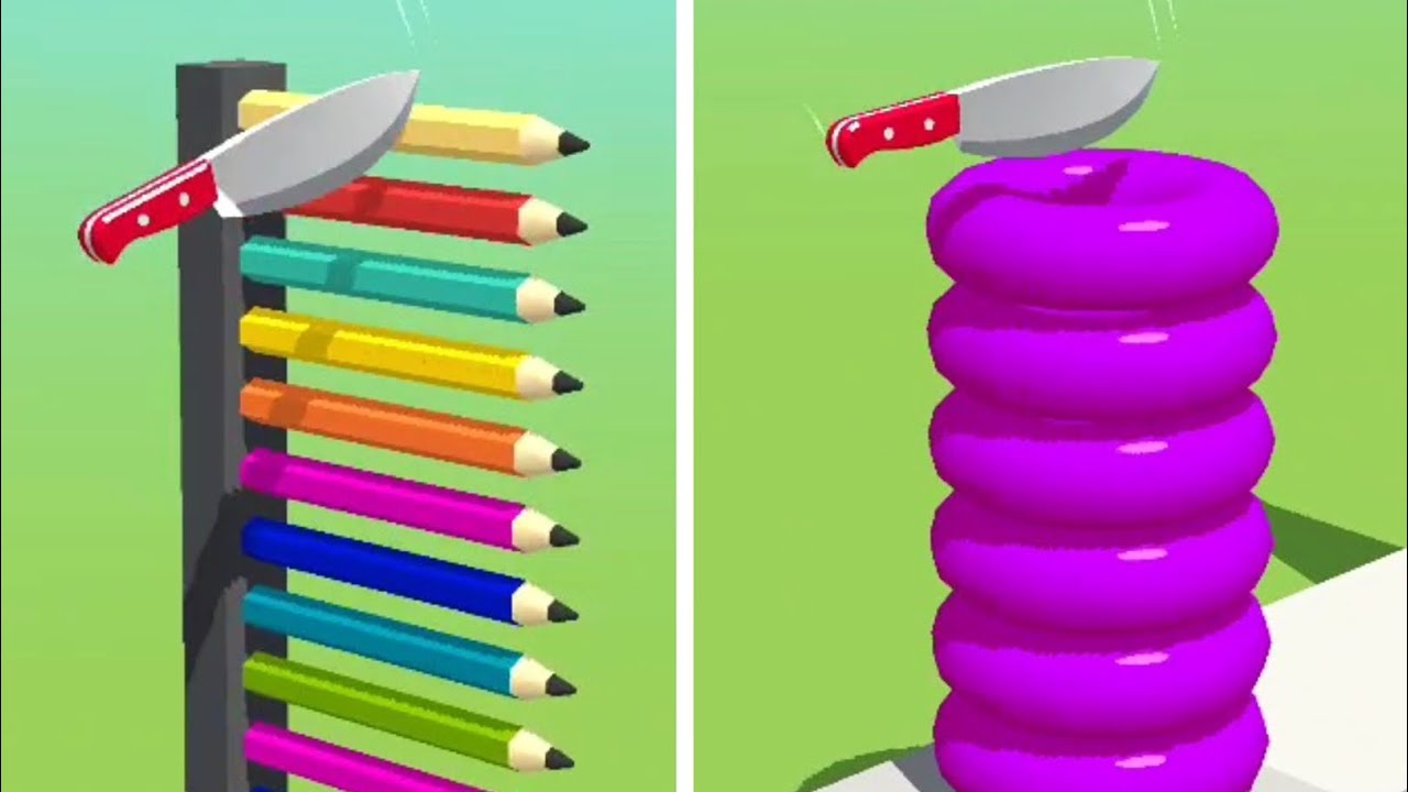Slice It All Game! Satisfying and Relaxing ASMR Slicing Video