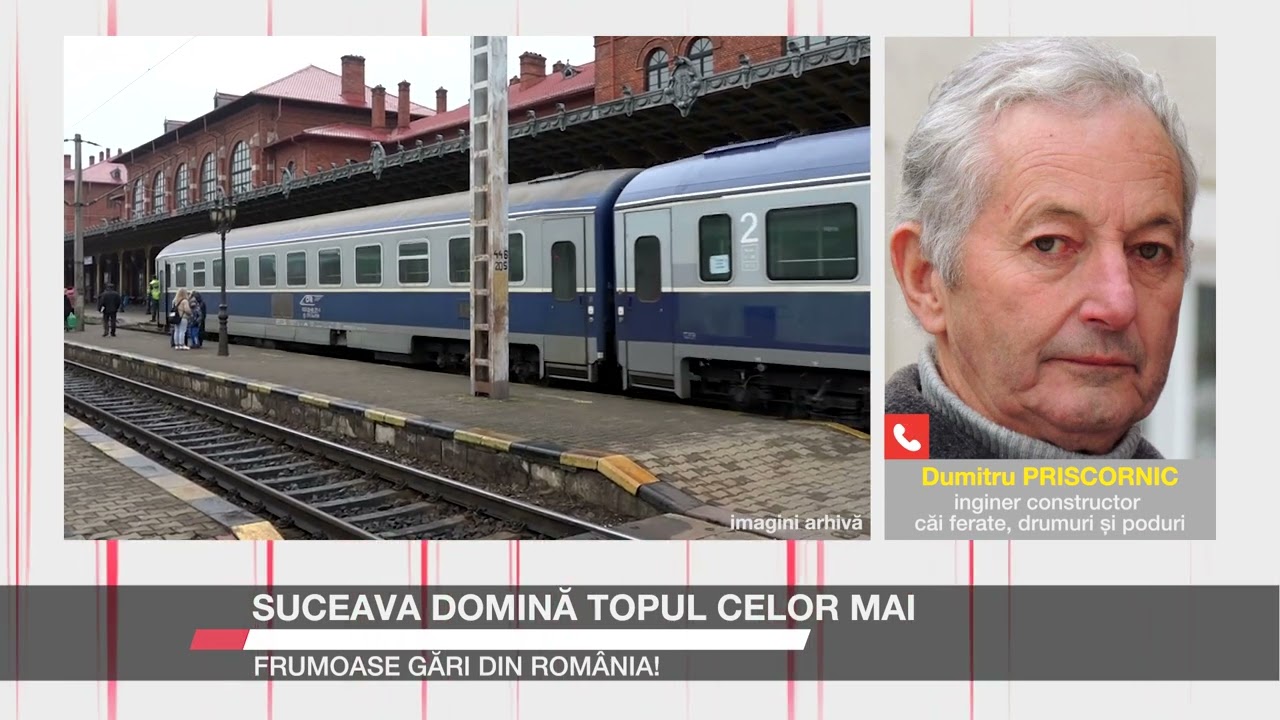 Suceava domină topul celor mai frumoase gări din România!