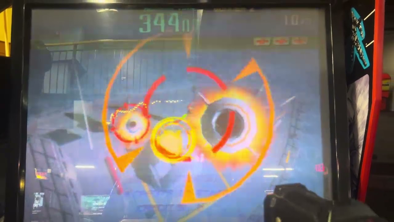 Sega 1998 L.A. Machineguns: Rage of the Machines arcade at Fun World