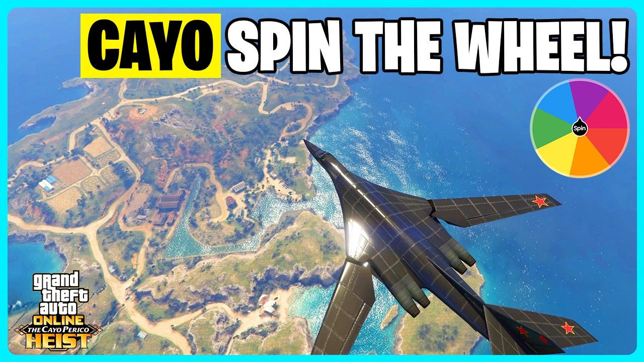 Ограбление Кайо-Перико в одиночку. Вращай колесо в GTA Online.