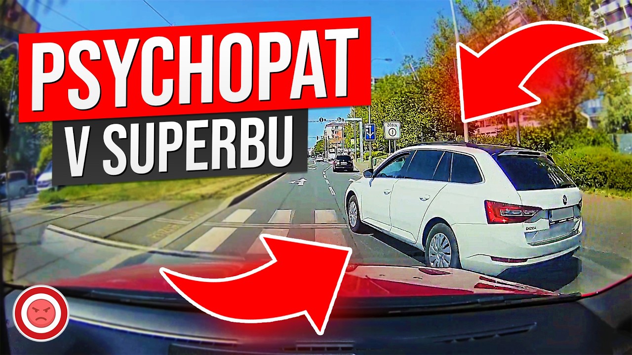PSYCHOPAT v Superbu, NABOURAL POD VLIVEM a Nebezpečné Předjíždění - Perly Ze Silnic 146