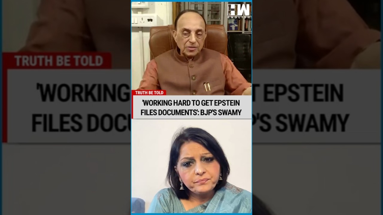 #Shorts | Epstein Files: BJP's Subramanian Swamy's 'Wait-and-Watch' Hint | Neelu Vyas