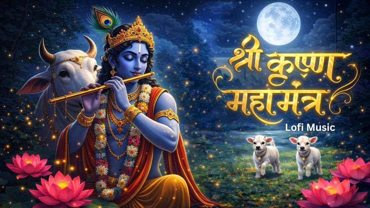 Krishnaye Vasudevaye Mahamantra #lofibhajan #mantra #krishna #youtube