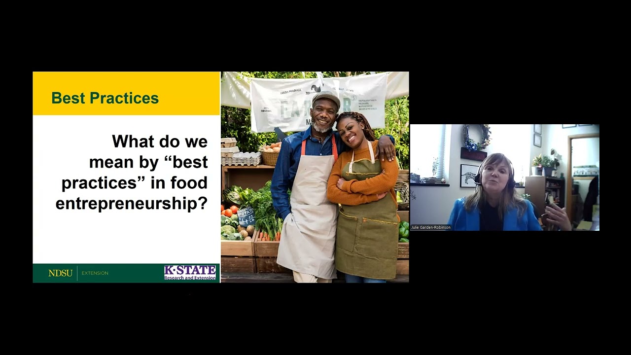 Best Practices for Food Entrepreneurs
