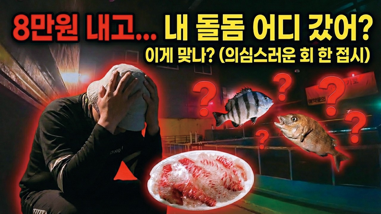 내가 잡은 비싼 돌돔은 어디로 갔을까? 회 뜨는 장면을 볼 수 없는 소름 돋는 이유 🤬 [보령6-2]