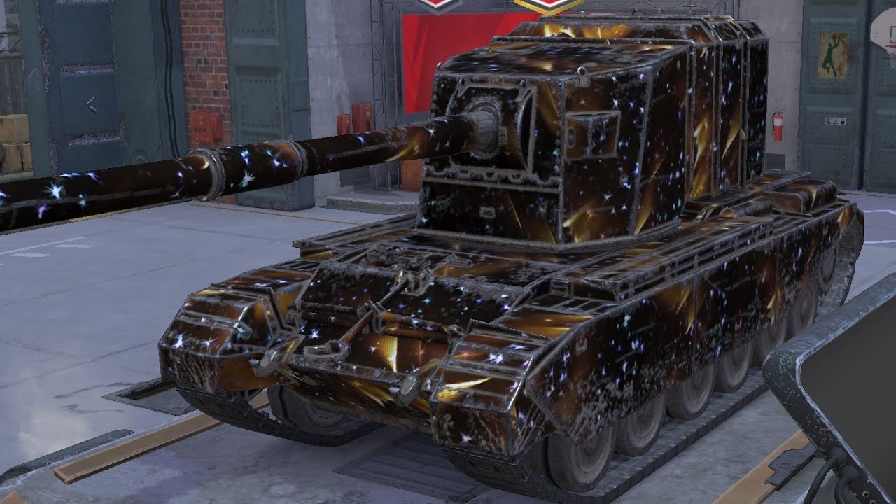 FV 4005 - 4 Games of Uprising Compilation - WoT Blitz Tier 10 British Autoloader Tank Destroyer TD