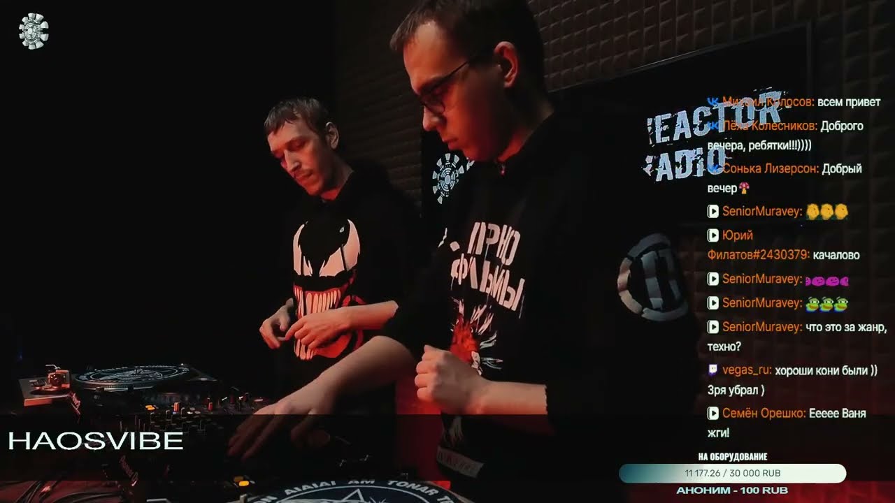 Redr00m • Squ1rTech by: Haosvibe & XayZz • Live at Reactor Radio 21.01.2026