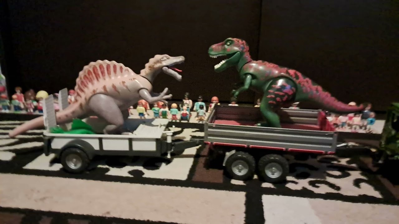 Playmobil and toys. El carnaval Stop-motion.