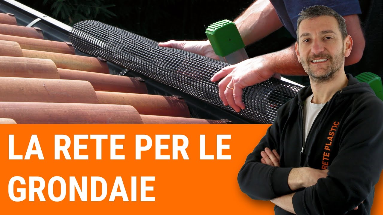 Come risolvere il problema delle foglie nelle grondaie con una rete