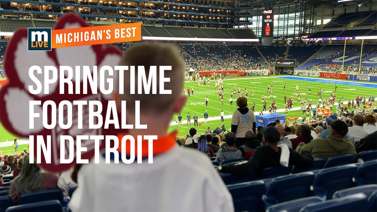Around Michigan: At Ford Field with the USFL's Michigan Panthers