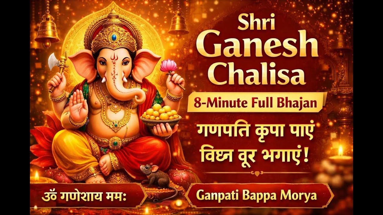 Ganesh Chalisa Full Song | Shri Ganesh Chalisa Hindi | Daily Ganpati Prayer