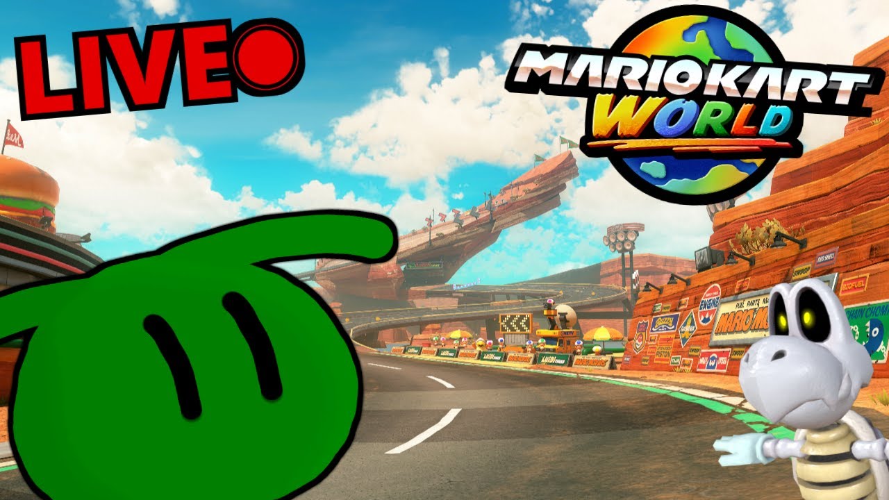 Mario Kart World - Worldwide Racing Stream