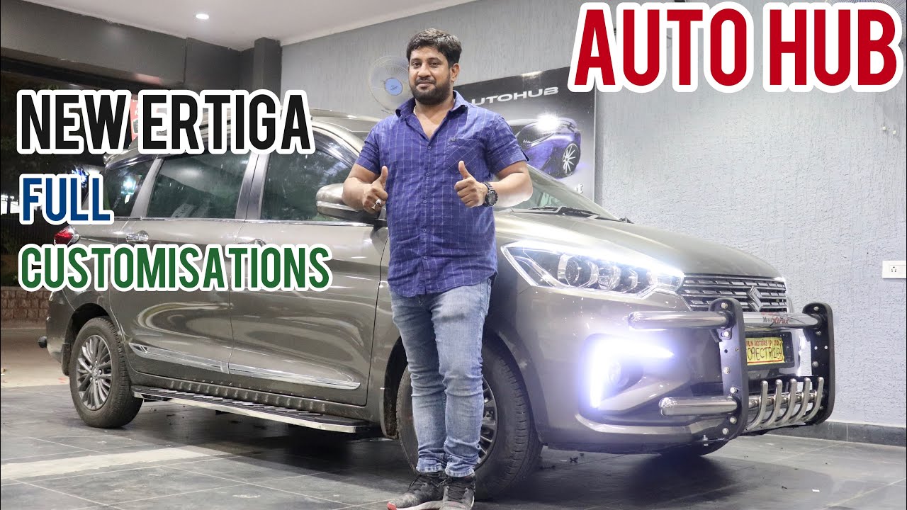 Ertiga Full Body Customization | Auto Hub Hyderabad | Best Automabile YouTuber In Hyderabad