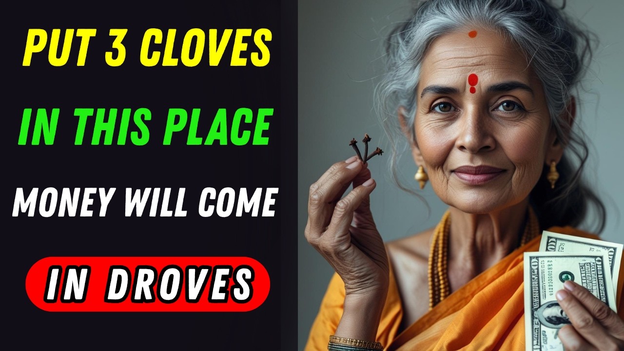 Secretly Place 3 Cloves Here And Watch Money Rush Into Your Life | Buddhist Wisdom