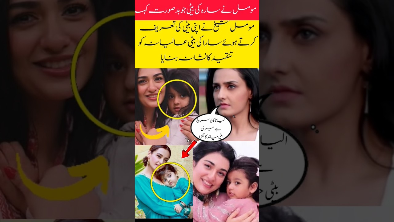 Momal Sheikh criticized Sara's daughter