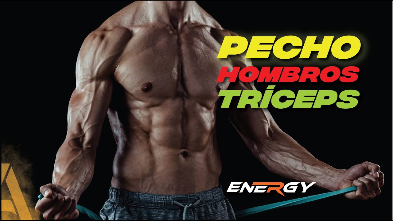 Rutina Pecho + Hombros + Tríceps ✅ Triada Perfecta  🔥 Reto Energy Día 2